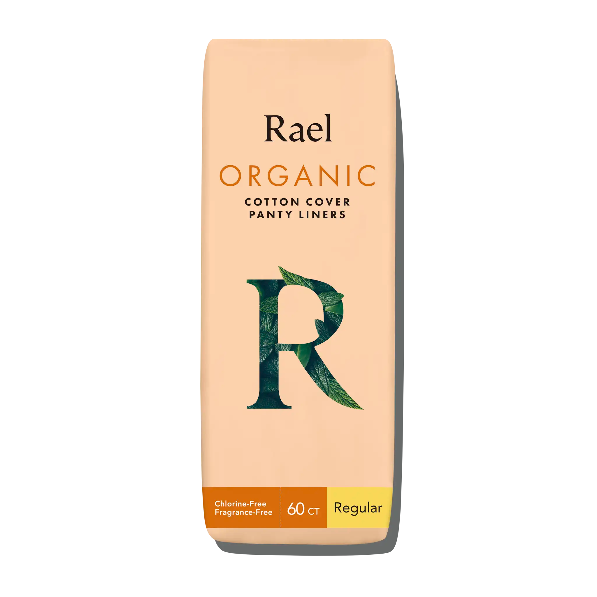 Regular Unscented Panty Liners Made With Organic Cotton